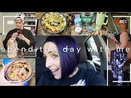 NEW Hair, Full Day of Eating 2000 Calories & Garage Workout