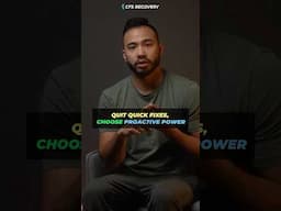 QUIT QUICK FIXES, CHOOSE PROACTIVE POWER. #cfs #cfsme #mecfs #chronicfatiguesyndrome