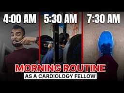 Morning Routine As A Cardiology Fellow