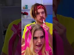 Why There Is a Sausage In The Lipstick? 😂💄 #prank