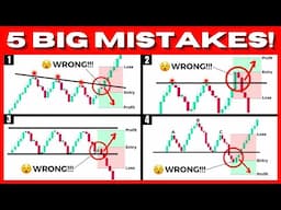 5 BIGGEST Trading Mistakes That Will Make You Lose Forever (Painful To See.....)