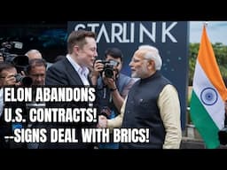 Breaking: Elon Musk Turns on U.S. — Tesla & SpaceX Shift to BRICS After EV Crackdown! Electric Cars