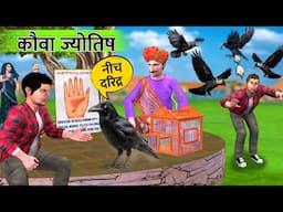 Talking Crow Bolane Kauwa Jyotish Hindi Kahani Hindi Moral Stories Hindi Stories Funny Comedy Video