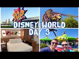 WALT DISNEY WORLD 🏰 - DAY 3 - 2025 - CHECKING IN TO DISNEY’S POP CENTURY RESORT & HOLLYWOOD STUDIOS