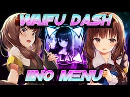 WAIFU DASH/IINO MENU | Geometry Dash Anime Texture Pack 2.2