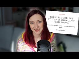 Why Can't Anyone Read These Days?