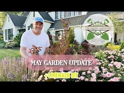Limewash DIY & Spring Garden Update | The Preppy Gardener (2025) 🌸🌿