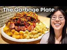 This Is One of America’s Fattiest Foods 😮 (The Garbage Plate)