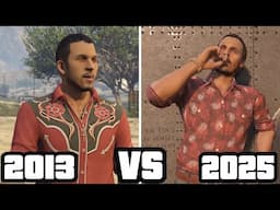 Oscar Guzman 2013 vs 2025 cutscenes - GTA