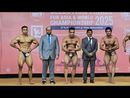 Selection Trial For Asia and World Bodybuilding 55kg to 100 kg