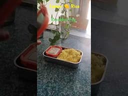 Lemon Rice And Kovakkai Fry #shorts #lunchboxrecipes #sugansrecipes #ytshorts
