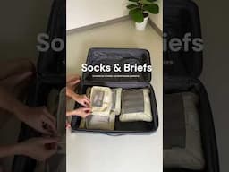 ASMR Travel Packing Using SetOff™ Compressible Packing Cubes #packwithme