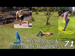 HILARIOUS AND "WTF" MOMENTS IN DISC GOLF COVERAGE - PART 71