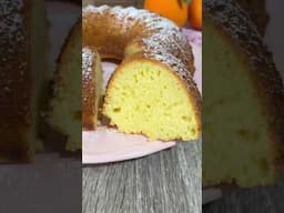 Ciambellone allo yogurt e succo d’arancia