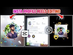 New Trending Instagram Profile Lyrics Video Editing In Capcut | Capcut Profile Lyrics Video Editing