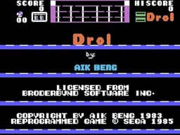 Sega SG-1000 Longplay [32] Drol