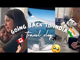 I am Finally Going Back to India 🇮🇳💔 | Sabko SURPRISE Kar Diya 😭✈️