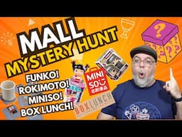 Mystery Finds! Florida Mall Toy Hunt - MiniSo - Box Lunch - Hot Topic - Rokimoto - Funko Pop Hunt!
