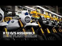 Assembling the brand-new BMW R 12 G/S | BMW Plant Berlin