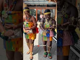 Arrival of former president of Mauritius in Ghana #traditional #dancers #adowadance