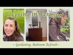 🌸 COZY SUMMER BEDROOM REFRESH🪞☔️RAINY DAY GARDENING 🌱 🪞INYOUTHS LED MIRROR  RELATIVELY REFINED