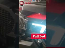 Quadriciclo automático 200cc BZ Titan Barzi Motors Vermelho Para duas pessoas Full LED Aro 10