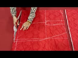 Quilted jacket ✅ Easy cutting and sewing for beginners