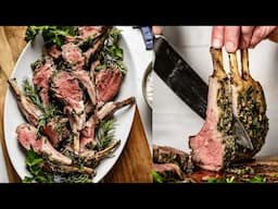 Roasted Rack of Lamb with Garlic & Rosemary – Easier Than You Think!