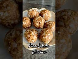 Pina Colada Energyballs | 2 Zutaten