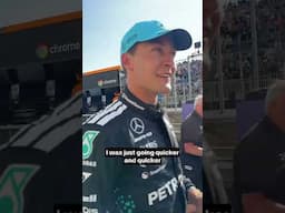 How would George describe pole in Canada? #f1 #formula1 #mercedesamgf1