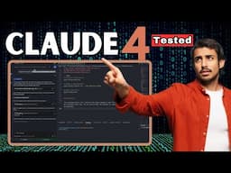 Claude 4 in Action ⚡🧠 | Full Walkthrough + 2 AI Coding Projects Built with Claude!