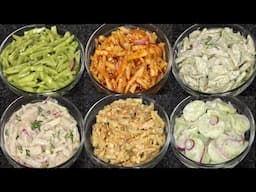 6 Cucumber Salad Recipe | Easy and Delicious