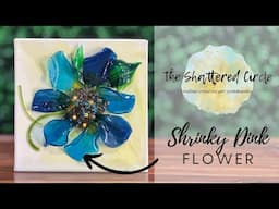How to Make Shrinky Dink Flower Petals for Resin Art (Beginner Art Tutorial)