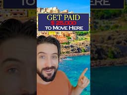 How to Get PAID to Move to EUROPE!  #shorts