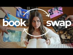booktubers SWAP BOOKS for a week 🫱🏼📖⭐️ *spoiler free reading vlog*