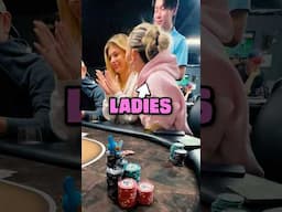 the ladies did me dirty 😮‍💨 #poker #shorts