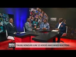 Tinubu Honours June 12 Heroes Amid Mixed Reactions - David Aworawo | Anthony Kila | Jide Ologun