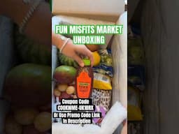 Misfits Market Unboxing - Misfits Market Promo Code #organic #groceryhaul #misfitsmarket #unboxing