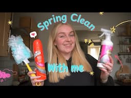 Spring Clean With Me! 🫧🧽🌼🐣💕
