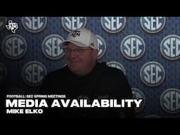 Media Availability: Mike Elko at SEC Spring Meetings