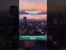📸 Bangkok from Above: Neon Nights & Sunset Skies | Lofi Vibes 🌆🎶