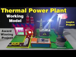 thermal power plant working model for science project exhibition - inspire award | howtofunda