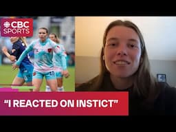 Calgary Wild FC Kahli Johnson talks about mentality of grabbing club’s first win | #soccer