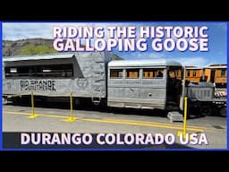Riding the Historic Galloping Goose - Durango Colorado USA 2025