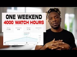 How To Monetise a YouTube Channel in ONLY 2 Weeks In 2025