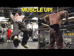 I FINALLY DID A MUSCLE UP