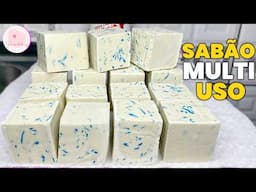COMO FAZER SABÃO CASEIRO COM 2 LITROS DE ÓLEO USADO