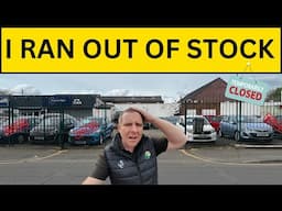 ONLY 3 CARS LEFT TO SELL  - CAR SALES CRISIS !