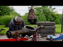 Old Rusty - U23 Truck1949 -   Rear Axle Rebuild  -  Part 1