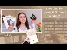 Book shopping for Spring & Summer reads! (a vlog) - Across the Pond ep. 6